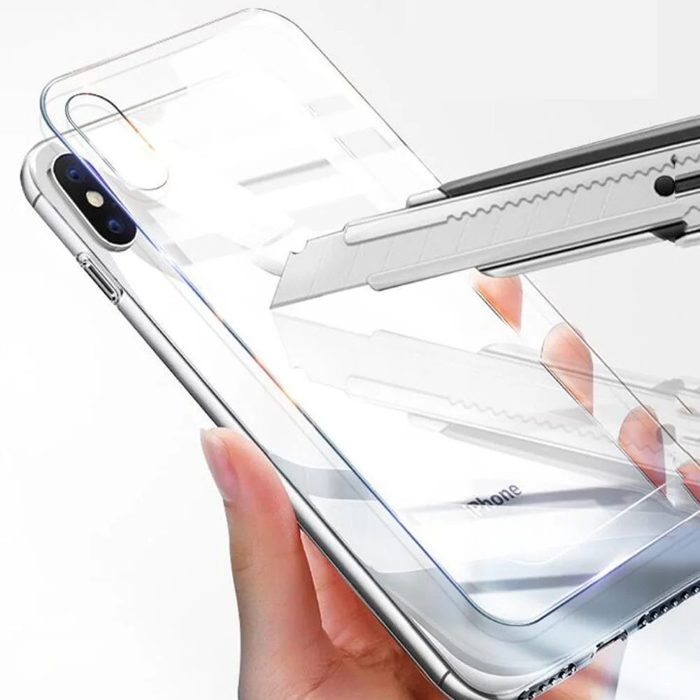 Защитное стекло Jetjoy закаленное для iPhone X/XS/XR/XS MAX с нанопокрытием и защитой от