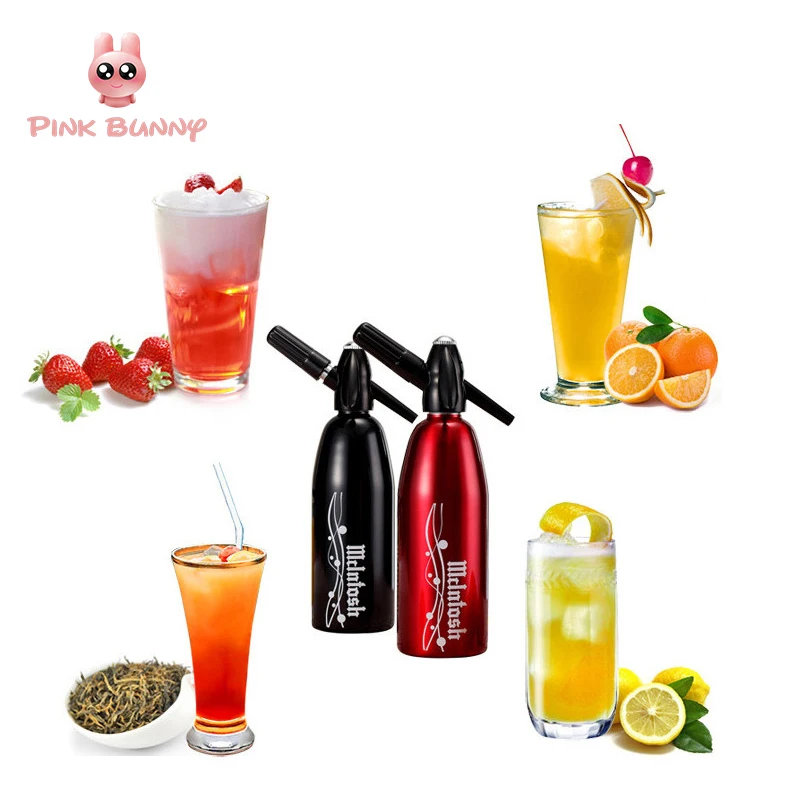 DIY Сода вода сифон домашний напиток сок машина Бар Пиво чайник сталь бутылка