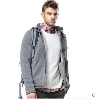 Мужчины новый теплый флис мужской тепловой ветрозащитный кемпинг 5157 | Мужская