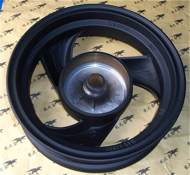

ZY100 Motorcycle Rear Aluminum Alloy Wheel Hub Motorbike Scooter Rims