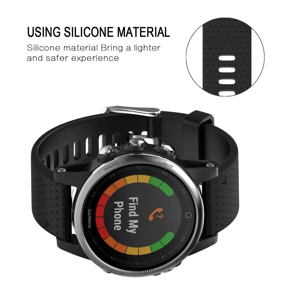 Tschick для наручных gps часов Garmin Fenix 5S полосы 20 мм Quick Fit замена силиконовые