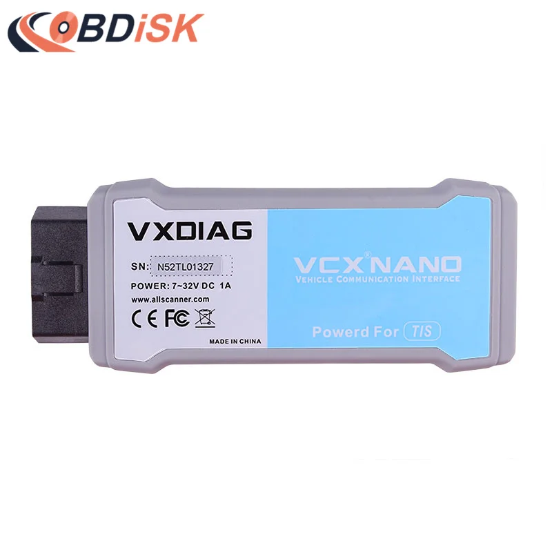 Оригинальный VXDIAG VCX NANO для TOYOTA TIS Techstream V10.30.029 Wifi сканер совместим с SAE J2534|vcx nano for