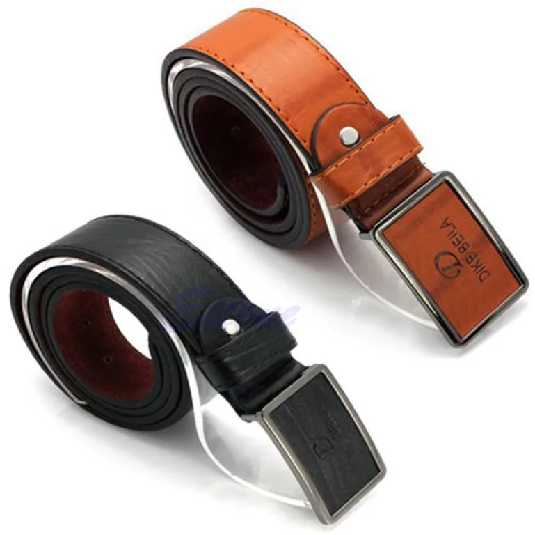 Мужской кожаный ремень с автоматической пряжкой | Аксессуары для одежды