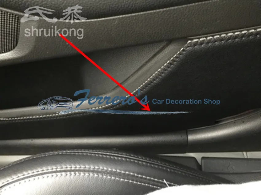 4 шт./лот, автомобильные наклейки из искусственной кожи для KIA OPTIMA K5 2011-, автомобильные аксессуары, защитные накладки на дверь, автомобильные аксессуары