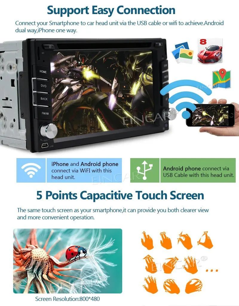6 2 ''автомобильный dvd плеер Android 7 1 Восьмиядерный автомобильный стерео gps