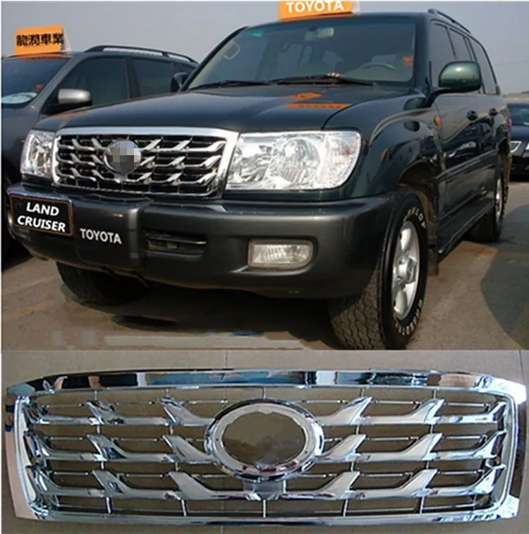 EOsuns передний бампер решетка для Toyota Land Cruiser LC100 FZJ100 UZJ100 4500 4700 2006-2007