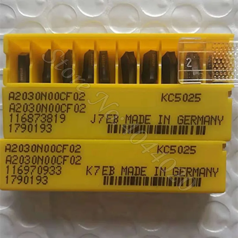 Kennametal A2030N00CF02 KC5025 10 шт. твердосплавные вставки
