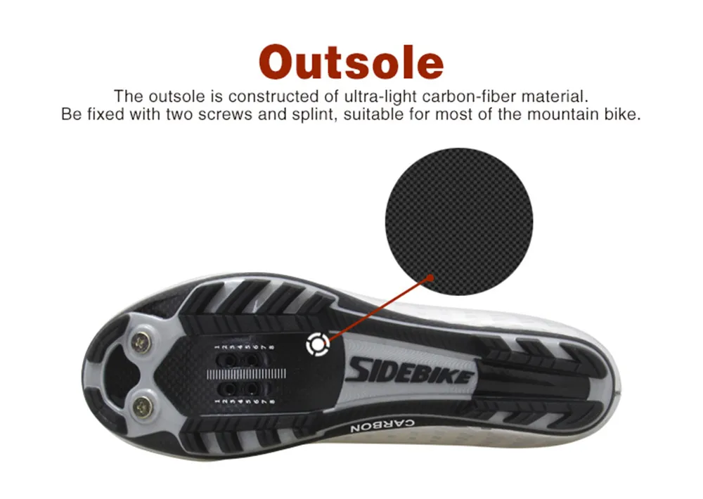 Sidebike велосипедная обувь sapatilha ciclismo mtb Carbon Auto-lock Ультралегкая Мужская обувь для езды на горном велосипеде Zapatillas Ciclismo