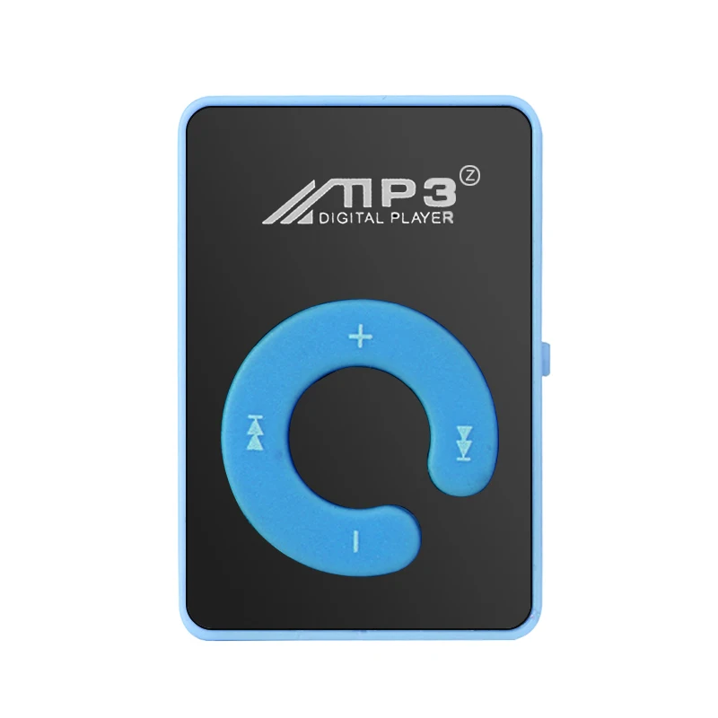 Портативный мини MP3 плеер с поддержкой 8 ГБ TF зеркало C ключом без экрана карта с USB кабелем MP3 плеер студенческий подарок