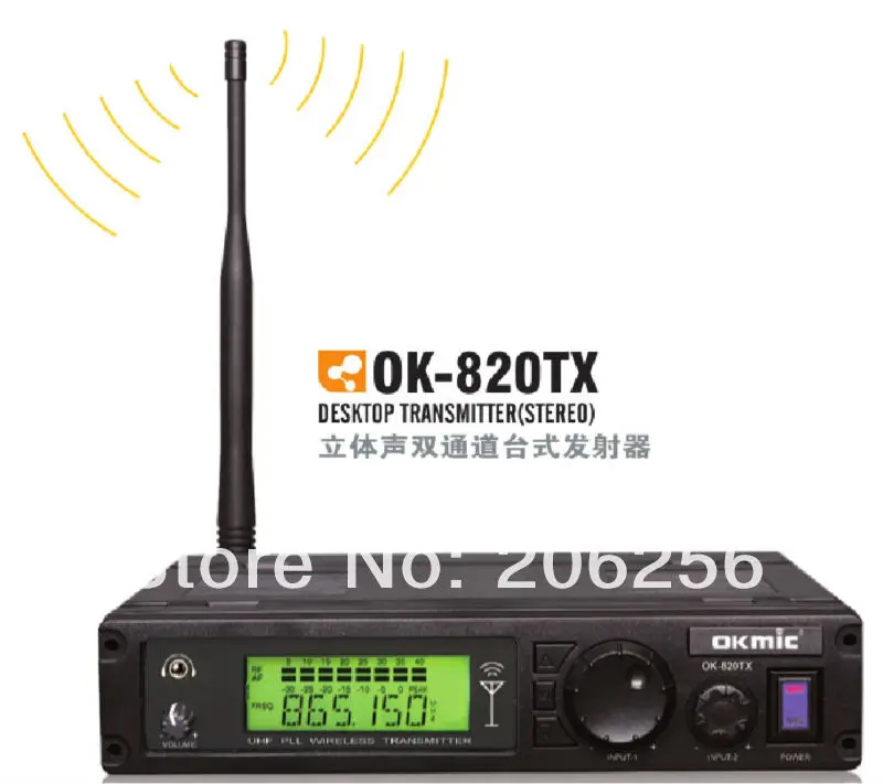 OK 820TX передатчик 5200R корпус приемник беспроводная система ушных мониторов