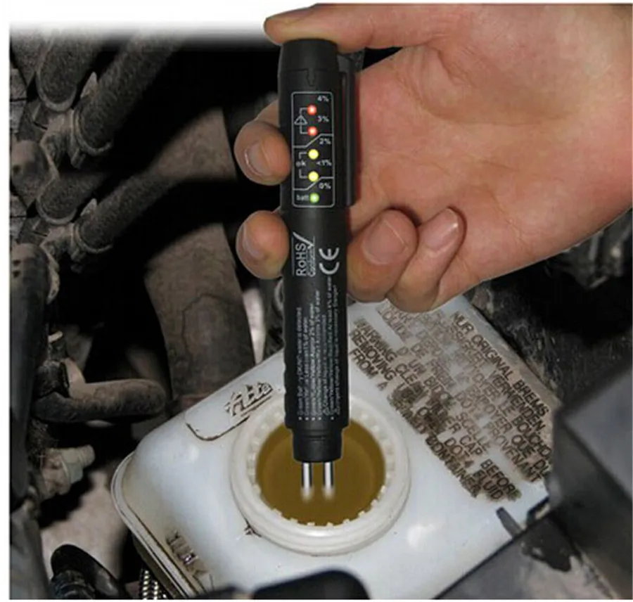 Тестер тормозной жидкости с 5 светодиодный для автомобиля автомобильный