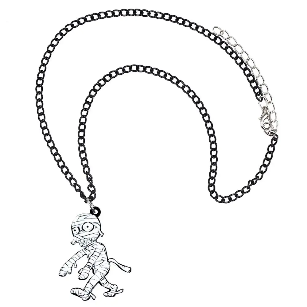 Ожерелье WEVENI белое акриловое с подвеской на шею для женщин и девочек | Украшения