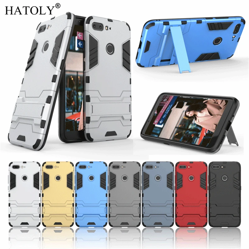 Чехол HATOLY ZTE Nubia V18 резиновый чехол в стиле робота тонкая жесткая задняя крышка для