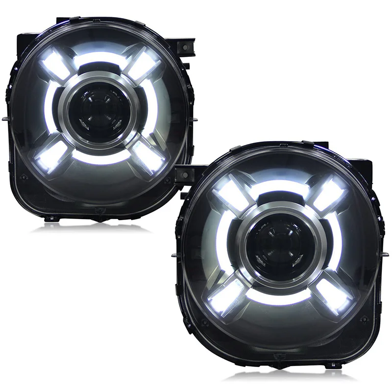Фары головного света FADUIES для 2015 2017 Jeep Renegade HID с биксеноновым проектором DRL Для BU