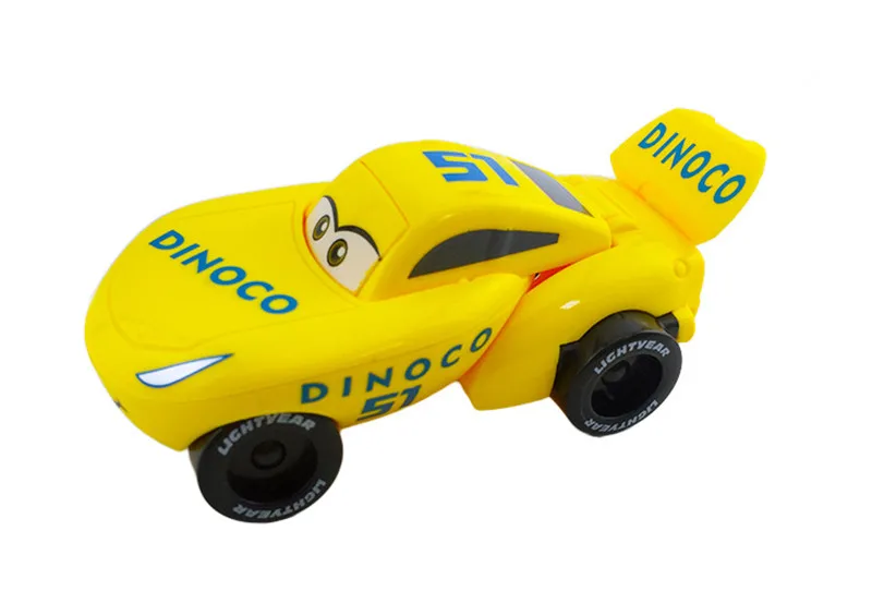 1 шт. disney Pixar Cars 2 3 Lightning McQueen экзотический детский гоночный автомобиль мальчик Рождественский подарок модель автомобиля деформированная игрушка яйцо подарок