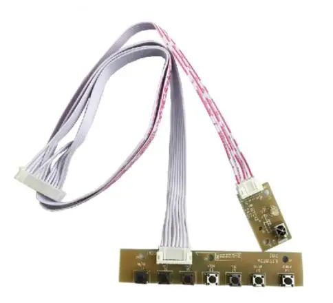 7KEY DD3663LUA. A82 15-32 дюймов цифровой DVB-T/C/T2 Универсальный ТВ lcd плата управления ТВ/VGA/AV/HDMI/USB для lvds 1/2ch 6/8 бит LVDSpanel - Цвет: 7KEY