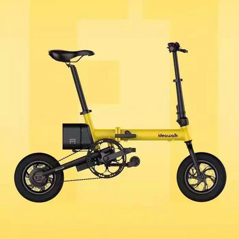 12inch electric folding bicycle intelligent mini bike instead of walking Light | Спорт и развлечения
