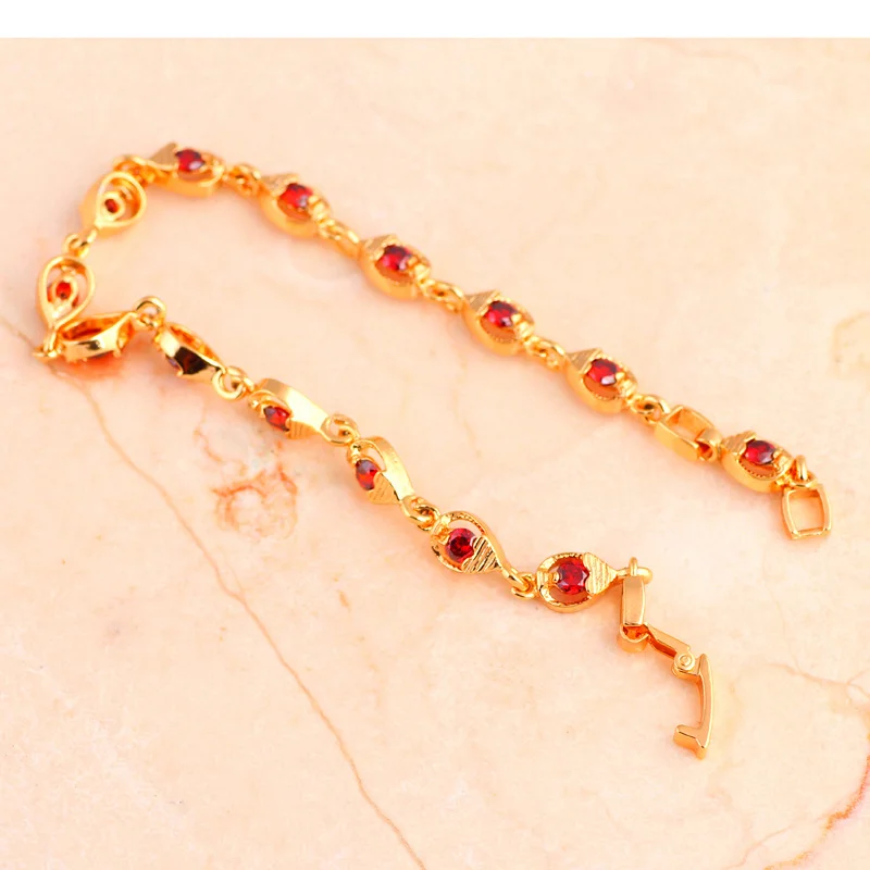 Восхитительный дизайн граната золотистого цвета модные ювелирные изделия