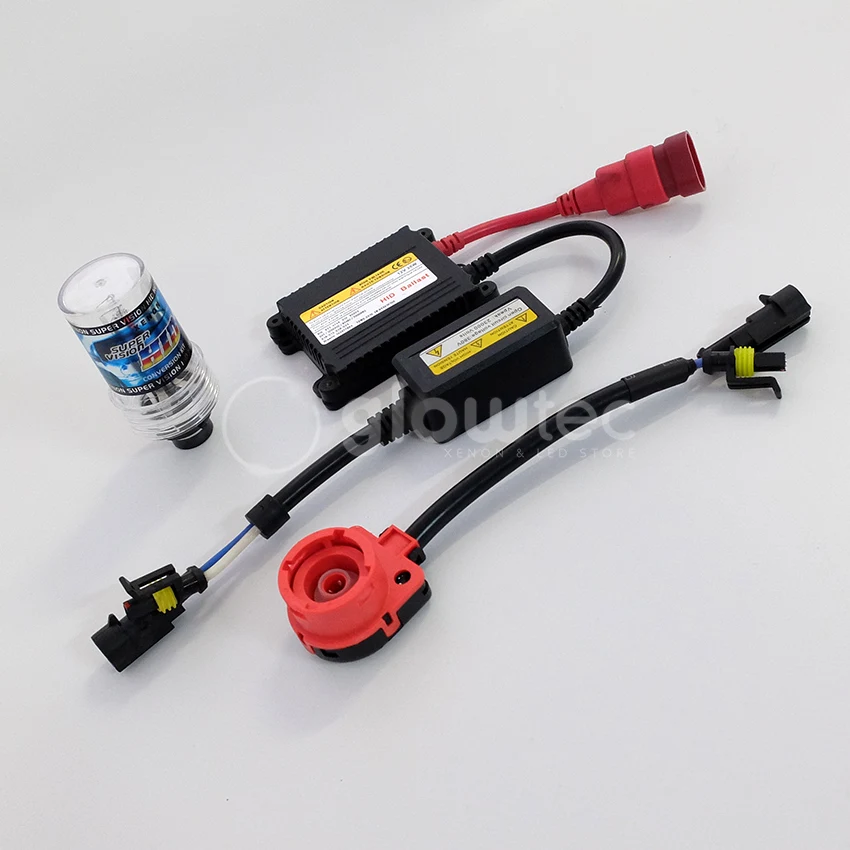 35 Вт DC Ксеноновые фары HID комплект тонкие балластные лампы H1 H3 H7 H8/9/11 9005 9006 все