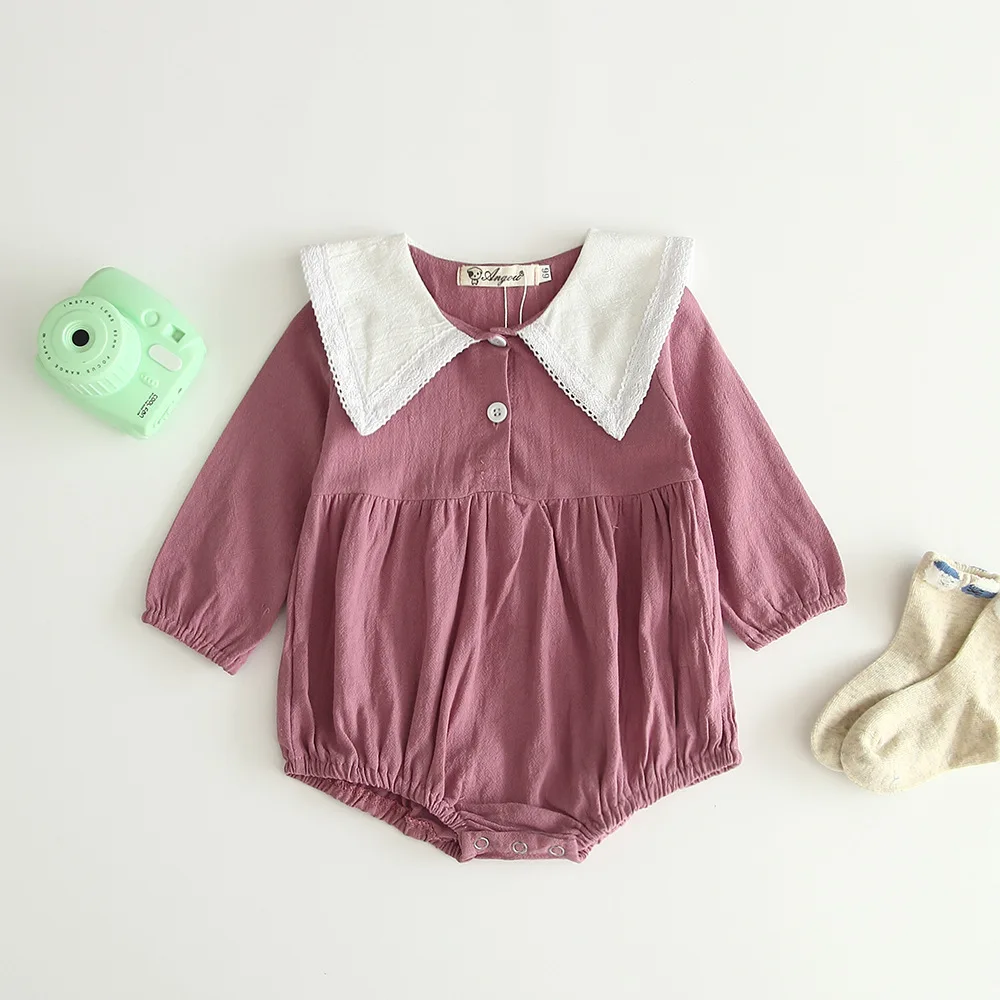 2019 Осенняя детская одежда для девочек детские костюмы мальчиков комбинезон