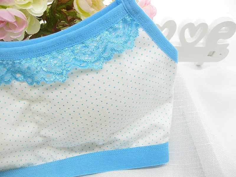 

2019 High Quality Kids No rims Bra Vest Healthy Cotton Intimates Girls Small Bra Comfortable Children Underwear Free Shipping