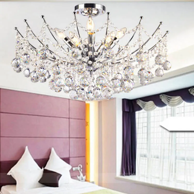 

Modern LED Crystal Chandeliers lights Living Room Chandeliers Home Lighting Indoor Lamp