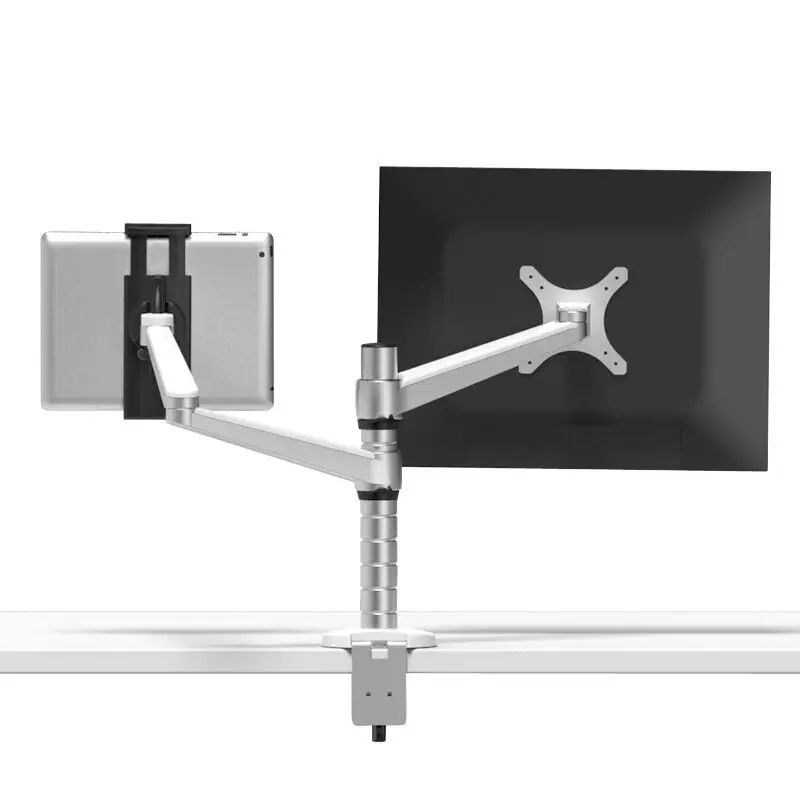 Многофункциональный ЖК-монитор с регулируемой высотой и двумя рычагами