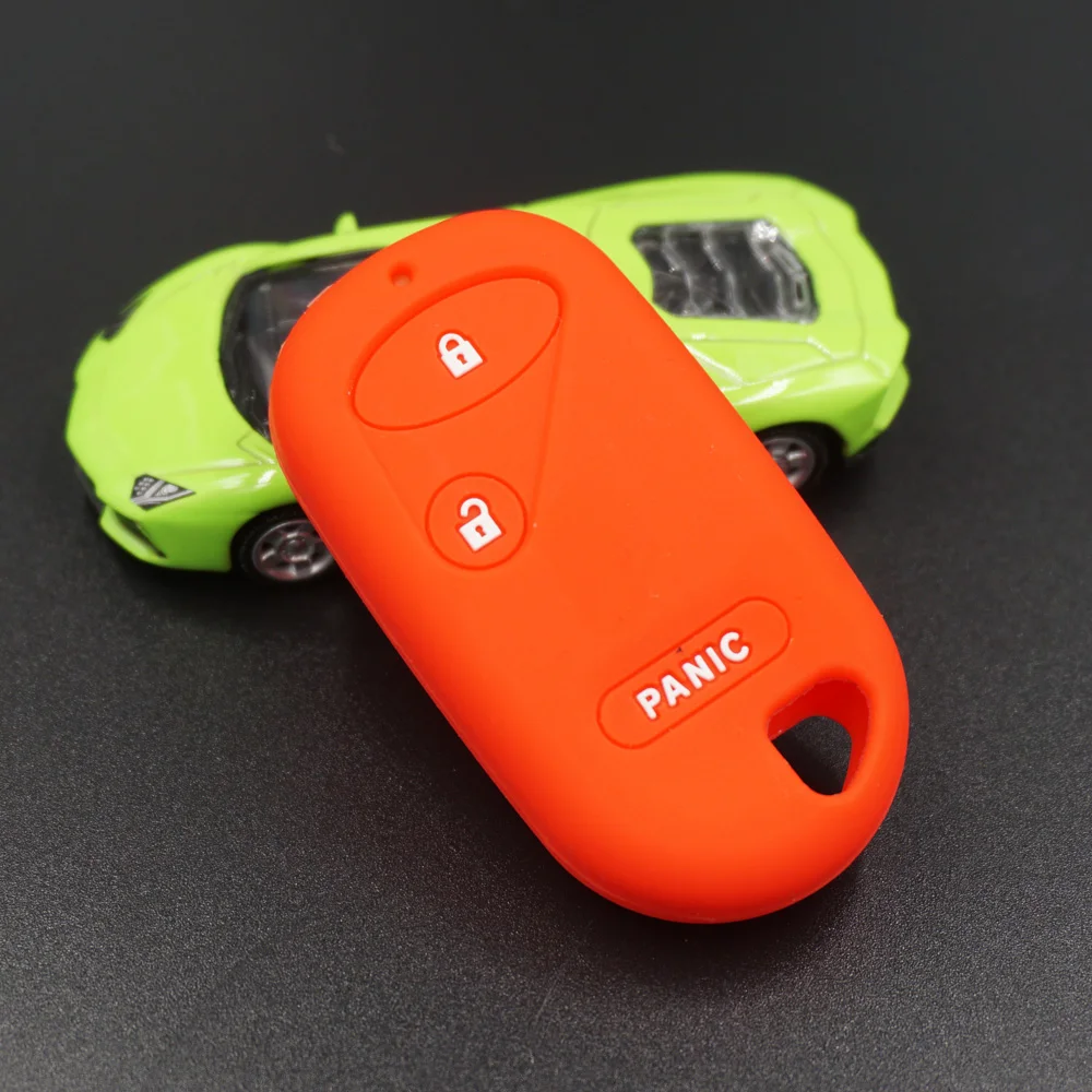 Xinyuexin Silicone Car Key Cover Case For Honda Civic Element Accord CR-V Insight Pilot Remote Jacket Car-stying |
