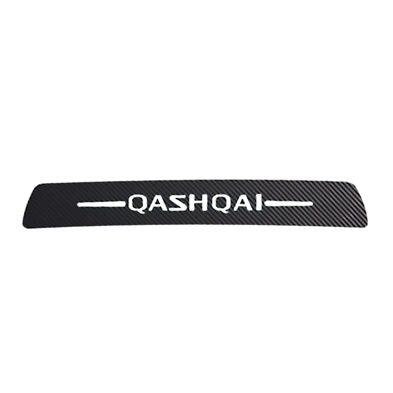 1pcs Автомобильный-Стайлинг 3D эмблема из углеродного волокна наклейки для Nissan Qashqai J11 Qashqai Авто Высокий тормозной светильник аксессуары - Название цвета: 1pcs