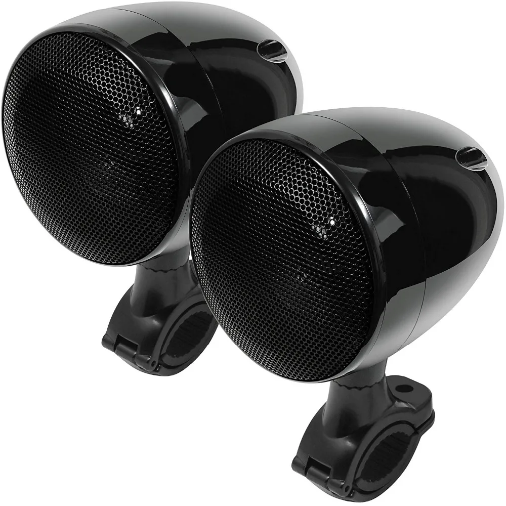 Aileap SPK350 Высокая производительность 4 дюйма Водонепроницаемый Мотоцикл ATV Bluetooth динамик с 300 Вт Встроенный усилитель d-класса(черный