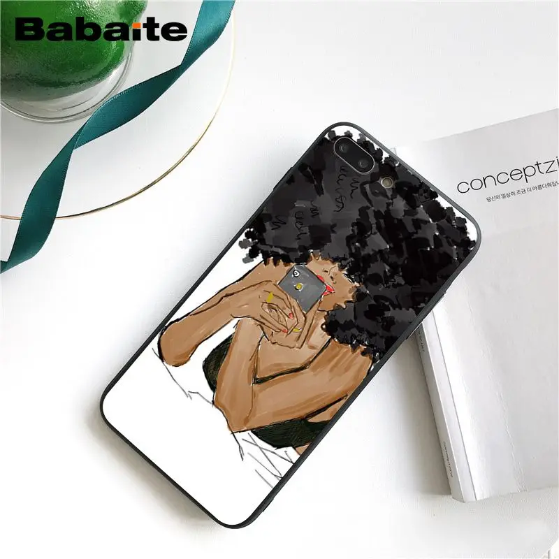 A10 Чехол для телефона Babaite queen Afro Melanin Poppin для iphone 11 Pro 11Pro Max 6S 6plus 7plus 8 8Plus X Xs MAX 5 5S XR - Цвет: A10