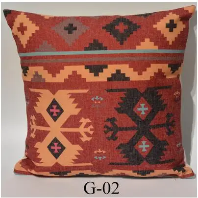 Геометрический чехол для подушки в стиле Индианы наволочка дивана kilim спинки