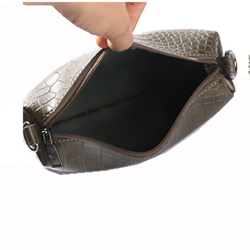 Европейская и американская женская сумка через плечо из искусственной кожи с