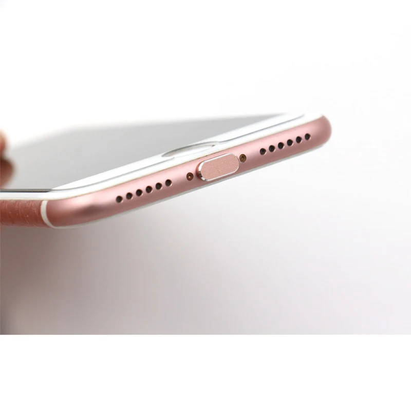 10 шт. металлическая Пылезащитная заглушка для iphone X XS XR 8 8P 7 7P 6S 6|Пылезащитные