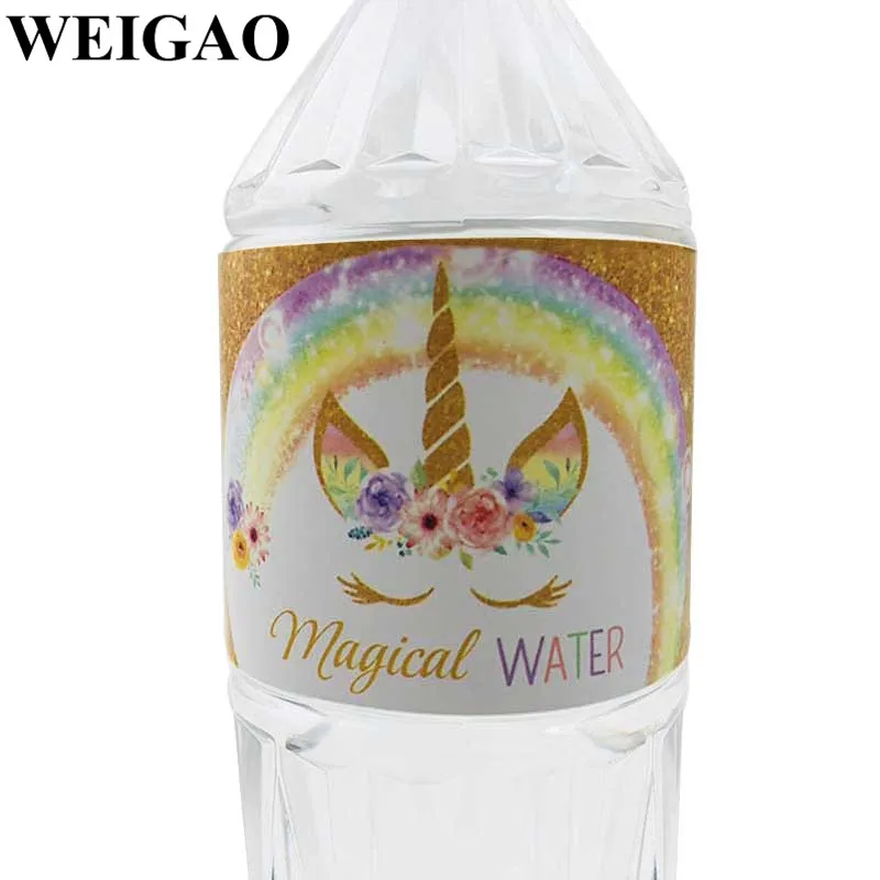 WEIGAO 24 шт. фотообои с единорогом | Дом и сад