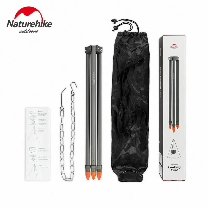 Кронштейн для пикника Naturehike 900 г регулируемый складной алюминиевый