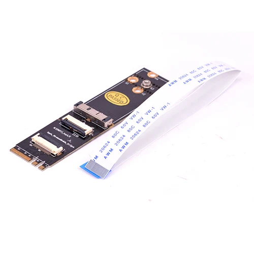 without Antenna A / E key M.2 wireless network adapter for Macbook BCM94360CS2 BCM943602CS BCM94360CD BCM943602CDP BCM94360CSAX - Цвет: without Antenna