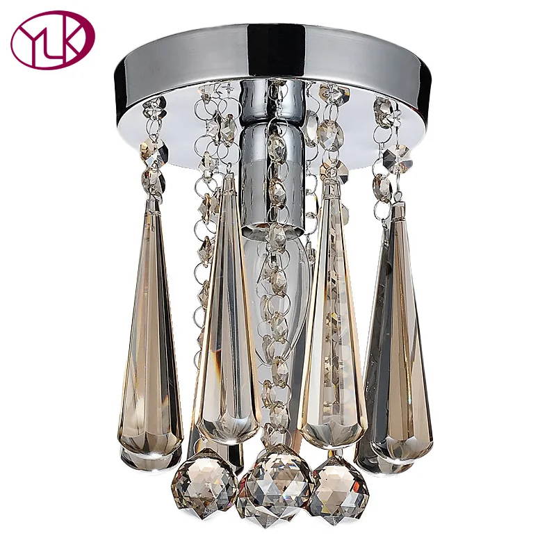Бесплатная доставка Роскошный Современный хрустальный потолочный светильник