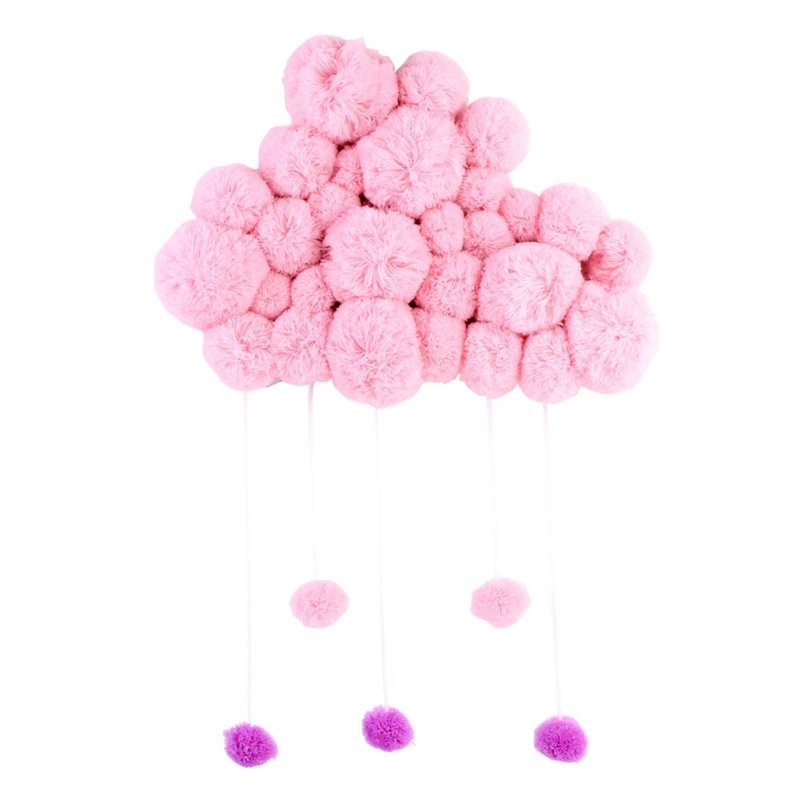 Детская подушка детская комната украшения ручной работы игрушки дождь облака Капля воды девушки кровать Висячие Прорезыватели тент для игры для детей
