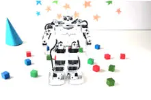 DIY Humanoid вторичное развитие Совместимо с программированием робот Комплект Дети образовательные высокотехнологичные игрушки