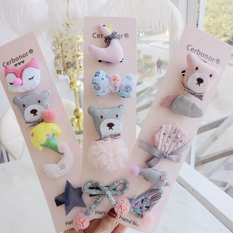 Hot Sales Baby Headbands Cartoon Girls Hair Accessories Kids Hairband Hairpins Hairgrips Children Gifts Infants Bebes Acessorios | Детская