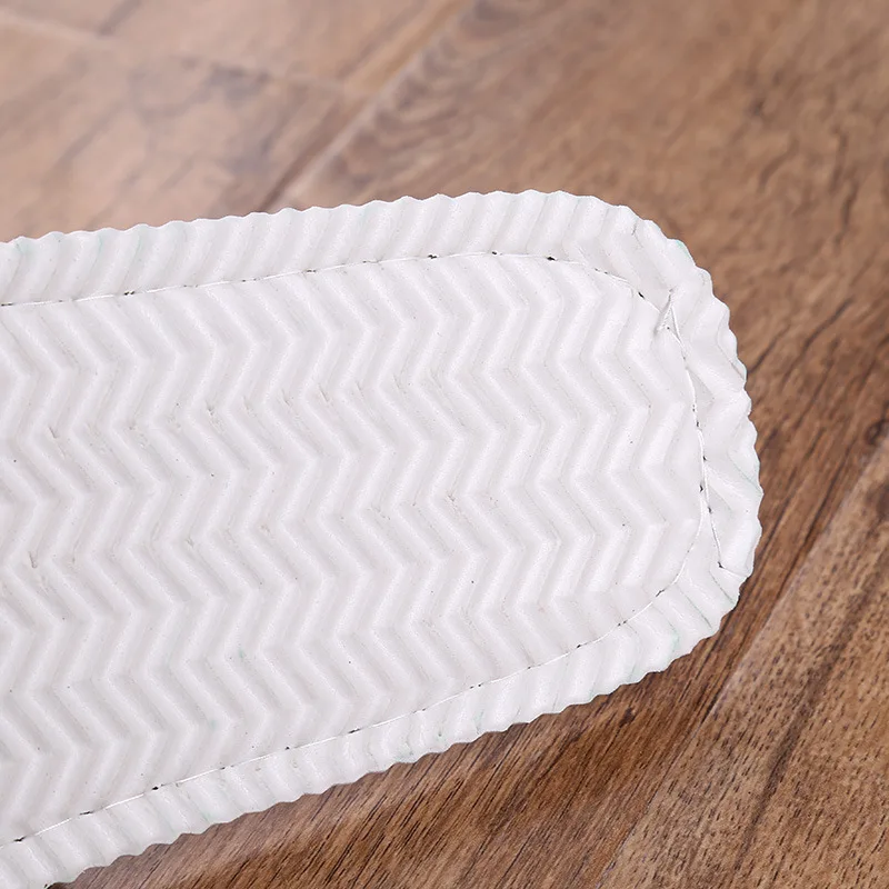 Женщины Цветочный Конопли Слайды Тапочки Дома Крытый Розовый Non Slip Sole Главная