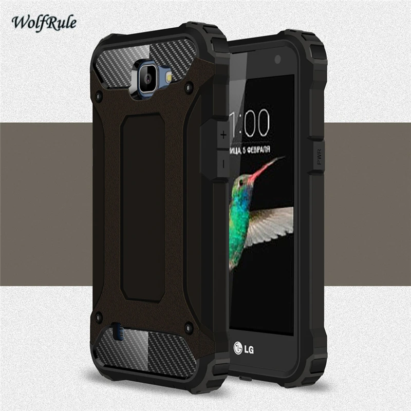 Чехол для LG K4 2016 противоударный силиконовый + пластиковый чехол Lte K120E K130E деловой