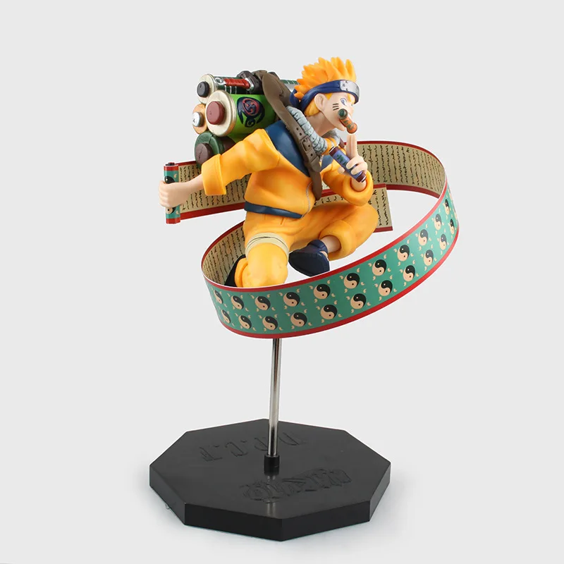 Huong Аниме Наруто 26 см Uzumaki ПВХ фигурка игрушка коллекция Brinquedos модель игрушки