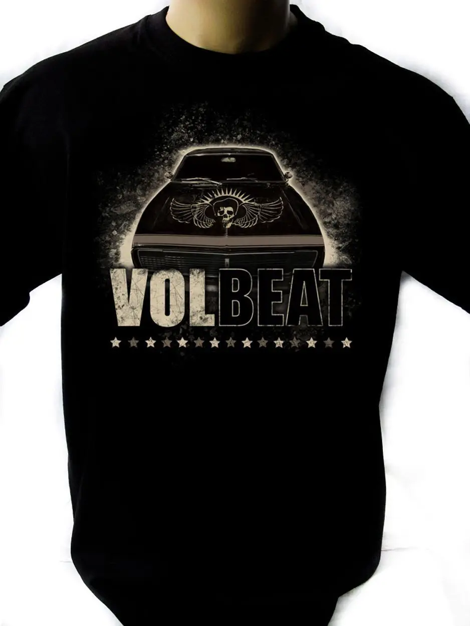 Volbeat Band черная футболка Herren Мужская рок группа рубашка|tee shirt|t shirt menherren t |