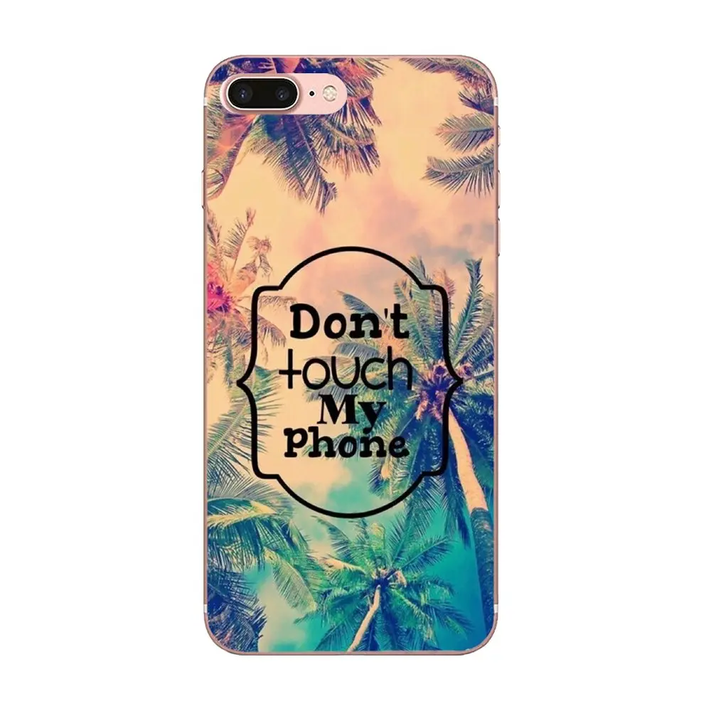 Дизайнерский чехол для сотового телефона не прикасайтесь к моему