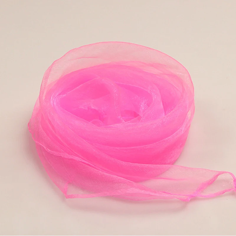 Женские маленькие шифоновые шарфы элегантные прозрачные карамельных цветов