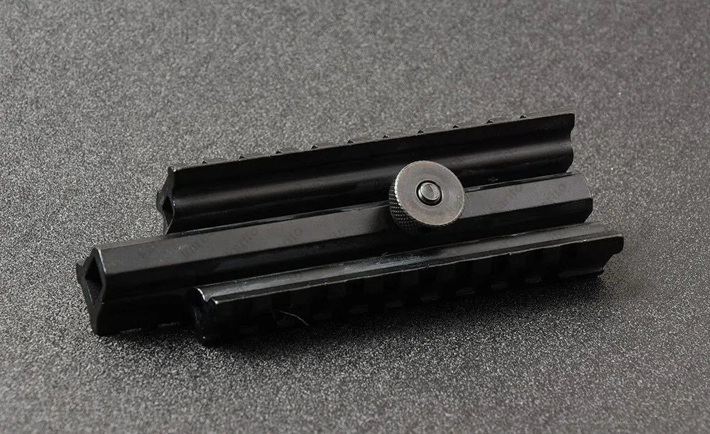 M4 M16 Carbine Scope Picatinny Mount Base алюминиевая трехсторонняя 20 мм черная Спарта для охоты