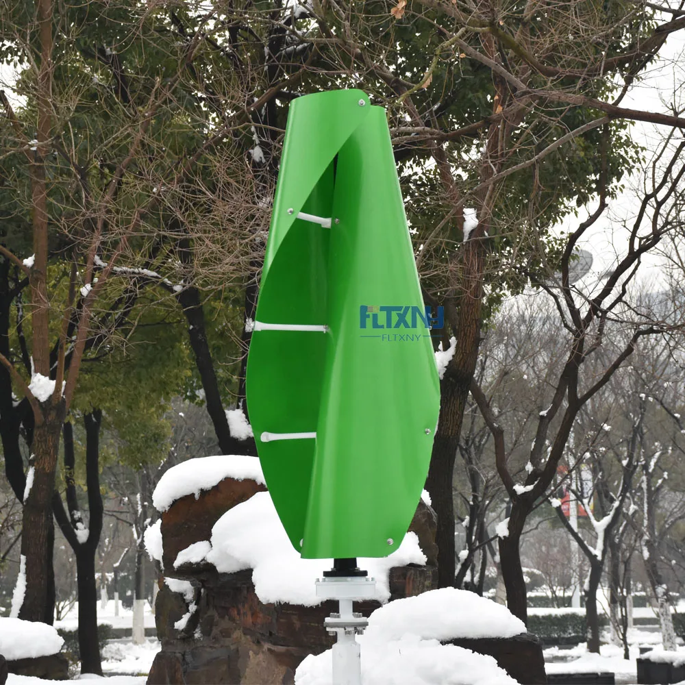 Roof mounted Vertical axis wind generator 100w 12v 24v with12v auto MPPT controller low start speed no noise for home | Обустройство