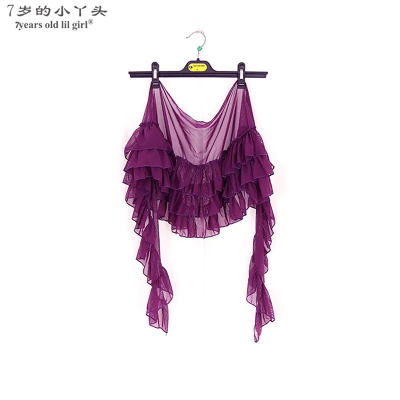 Пояс для танца живота хип шарф сетка Готический Племенной танец живота над ScarfBL21-26
